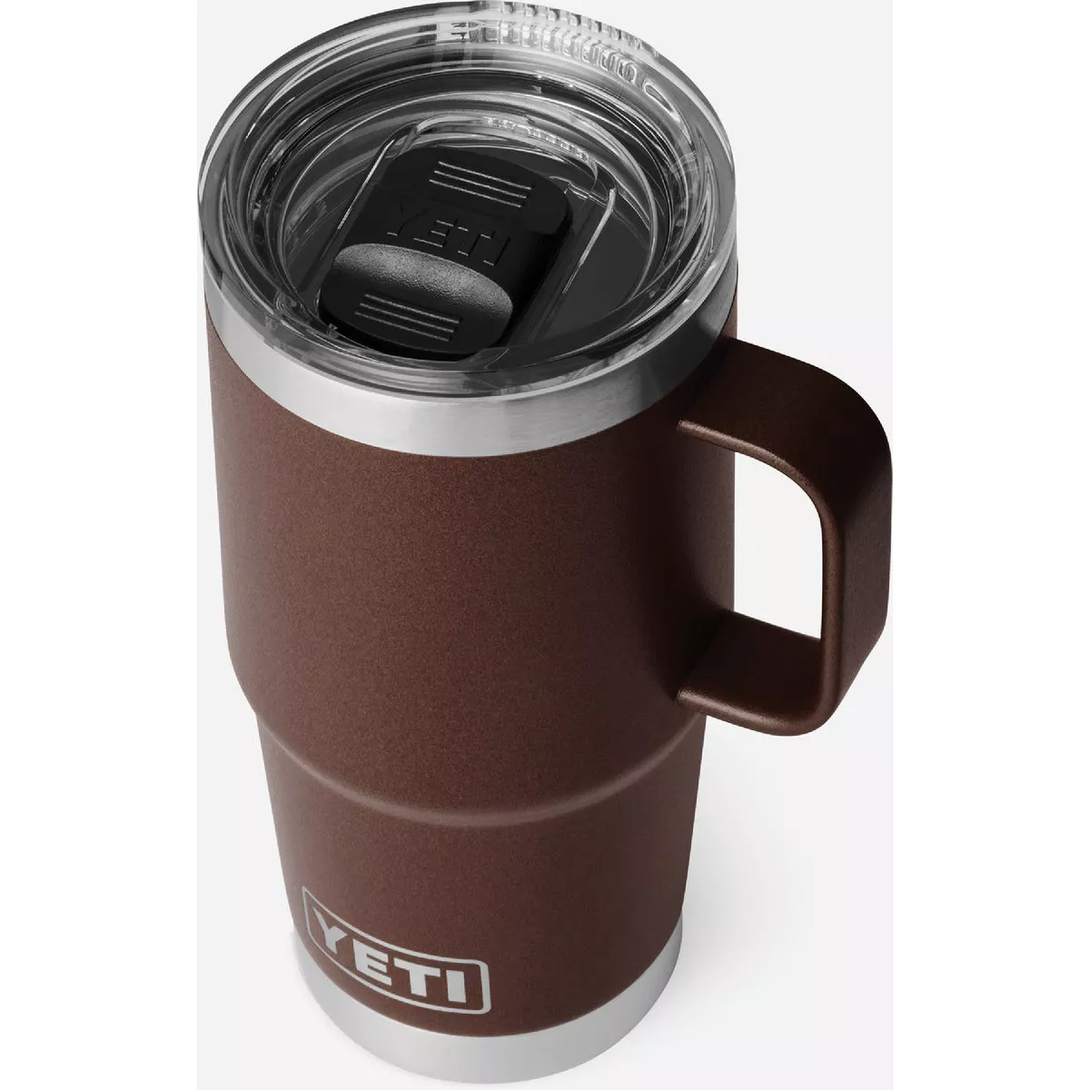 YETI Rambler 20 Oz. Travel Mug with Stronghold Lid, Wetlands Brown - photo 3