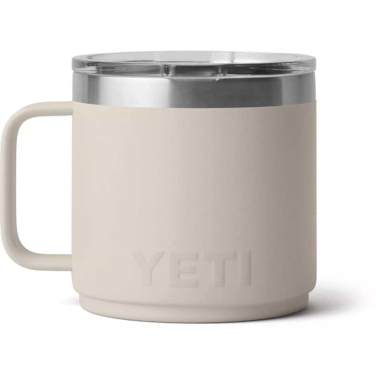 YETI Rambler 14 Oz. Stackable Mug with MagSlider Lid, Cape Taupe - photo 2