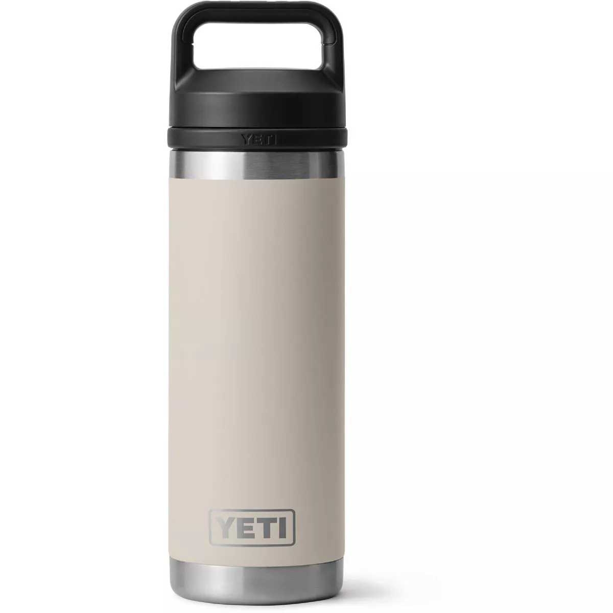 YETI Rambler 18 Oz. Water Bottle with Chug Lid, Cape Taupe