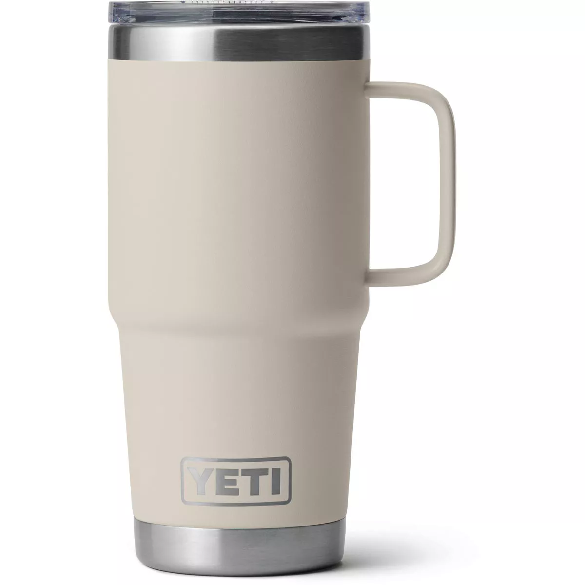 YETI Rambler 20 Oz. Travel Mug with Stronghold Lid, Cape Taupe