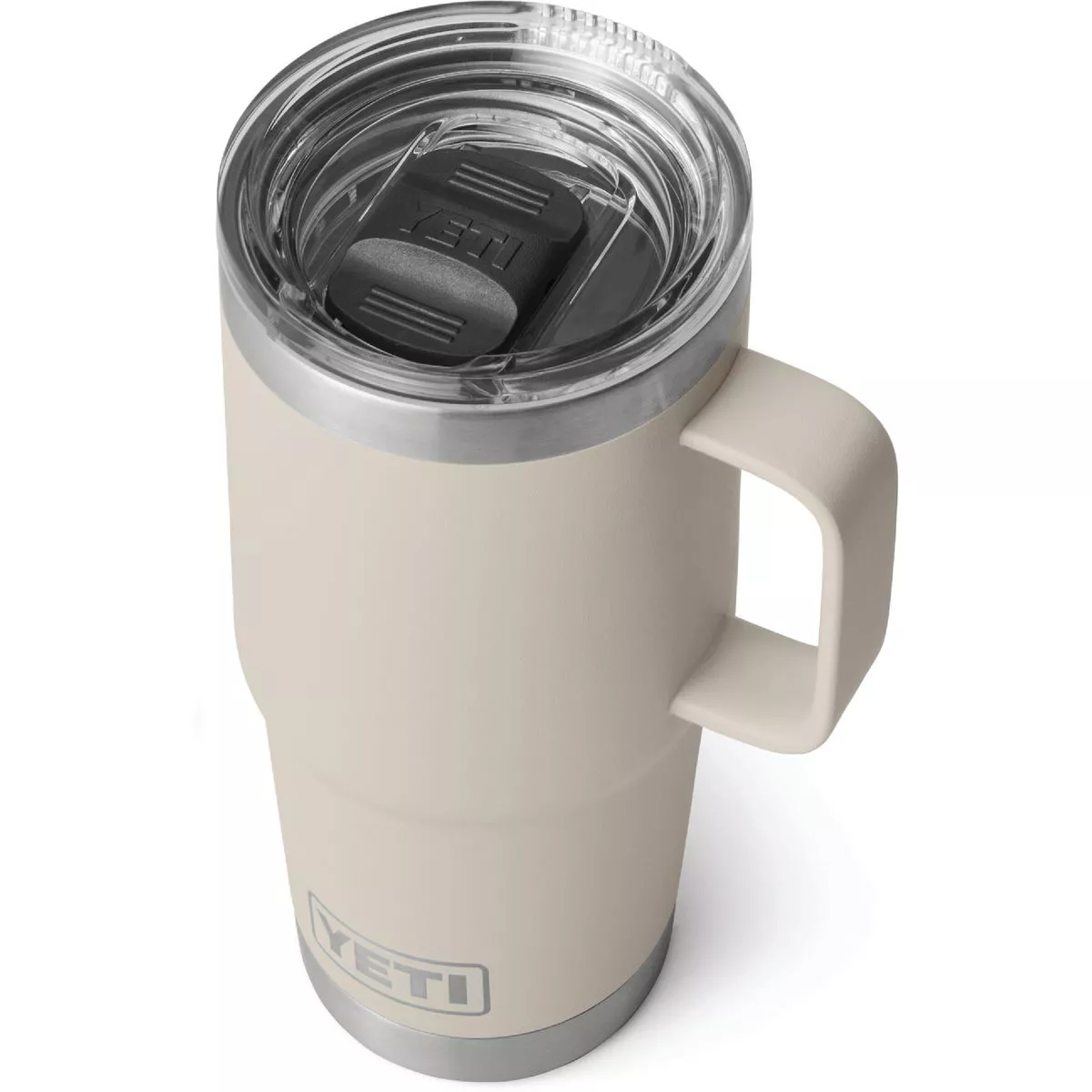 YETI Rambler 20 Oz. Travel Mug with Stronghold Lid, Cape Taupe - photo 3