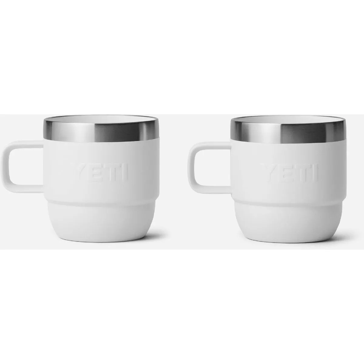 YETI Rambler 6 Oz. Stackable Mug, White (2-Pack) - photo 2