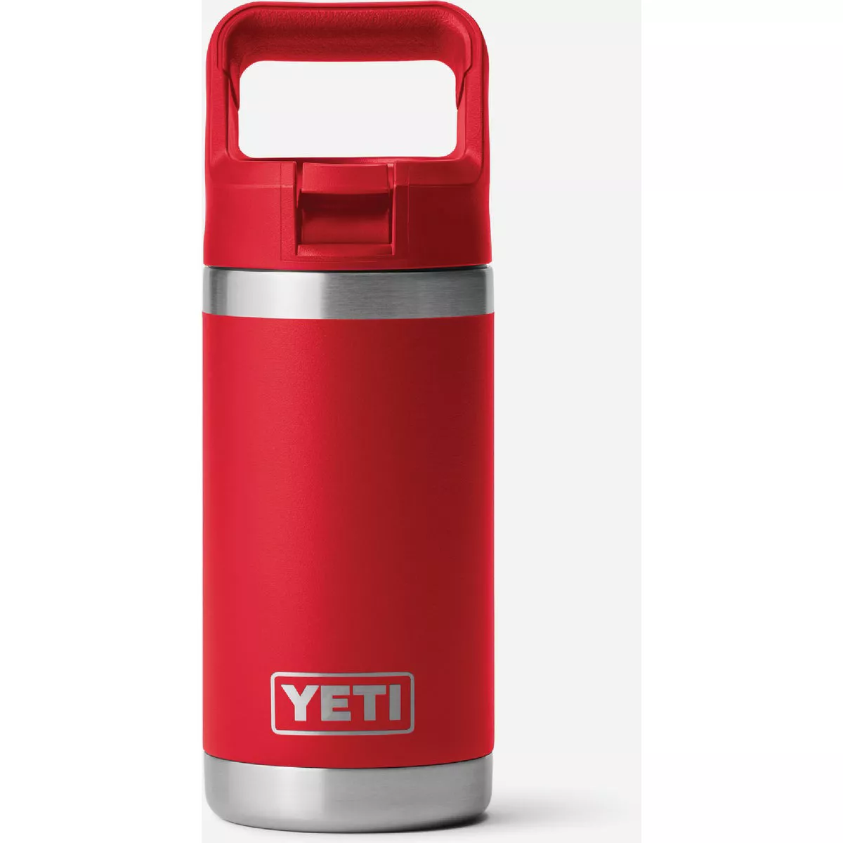 YETI Rambler Jr. 12 Oz. Kids Water Bottle with Color-Matched Straw Cap, Rescue Red - photo 4