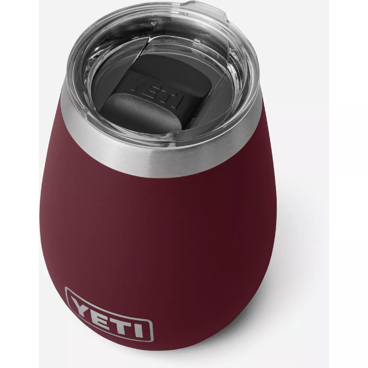 YETI Rambler 10 Oz. Wine Tumbler with MagSlider Lid, Wild Vine Red - photo 3