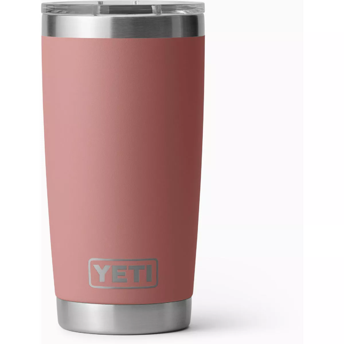YETI Rambler 20 Oz. Tumbler with MagSlider Lid, Sandstone Pink-