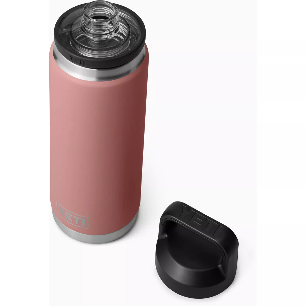 YETI Rambler 26 Oz. Water Bottle with Chug Cap, Sandstone Pink | True ...