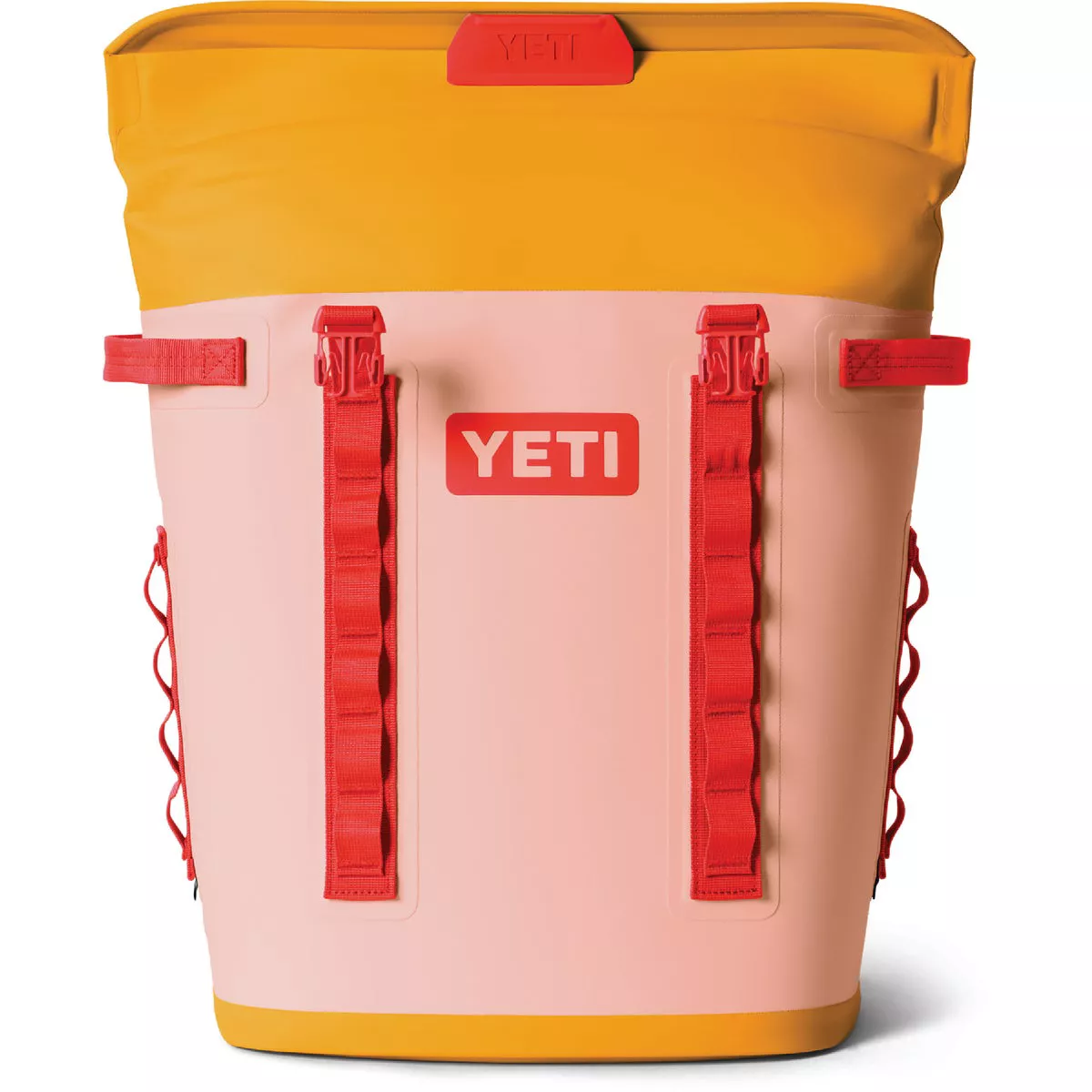 YETI Hopper M20 Soft Backpack Cooler, Peach/Beekeeper