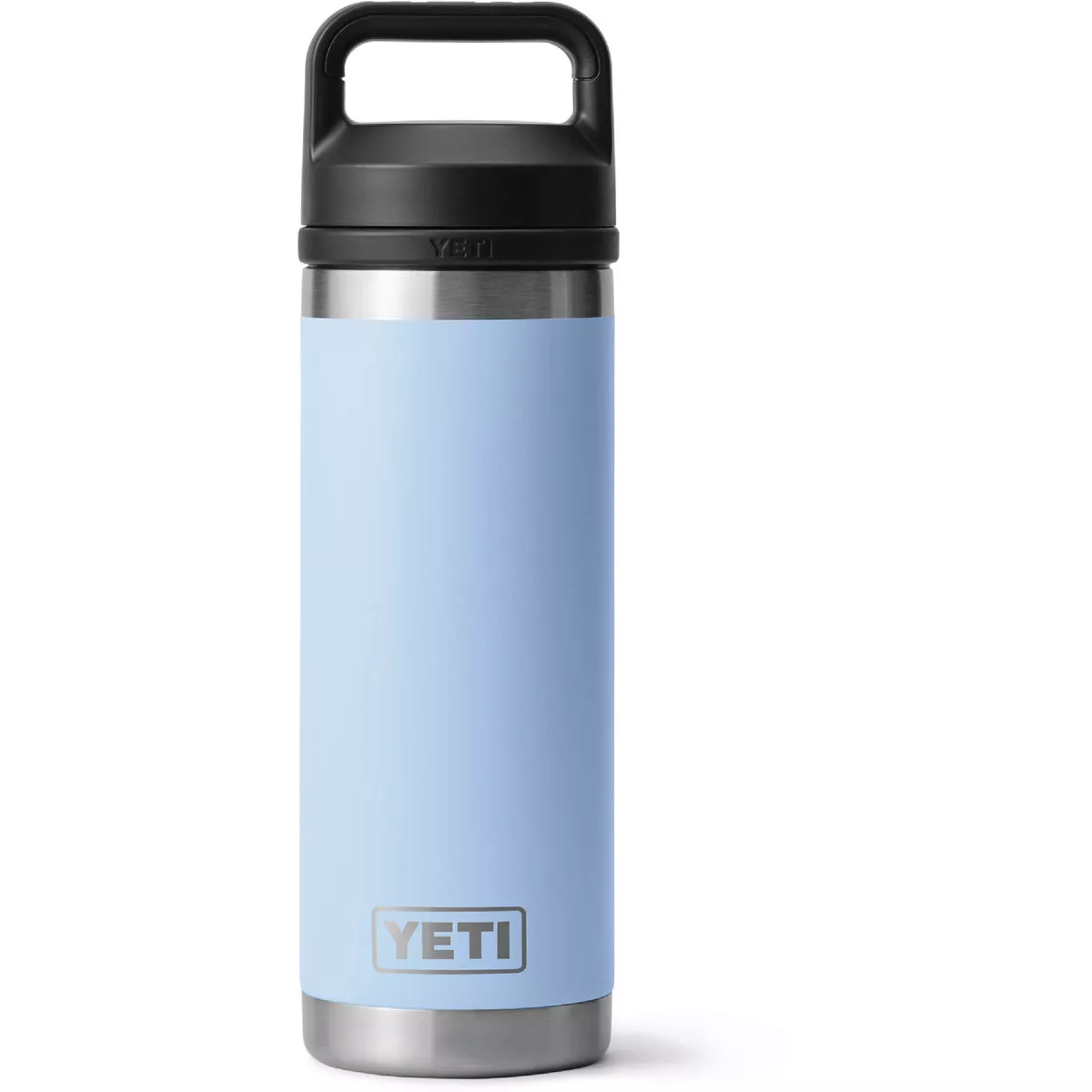 YETI Rambler 18 Oz. Water Bottle with Chug Lid, Big Sky Blue