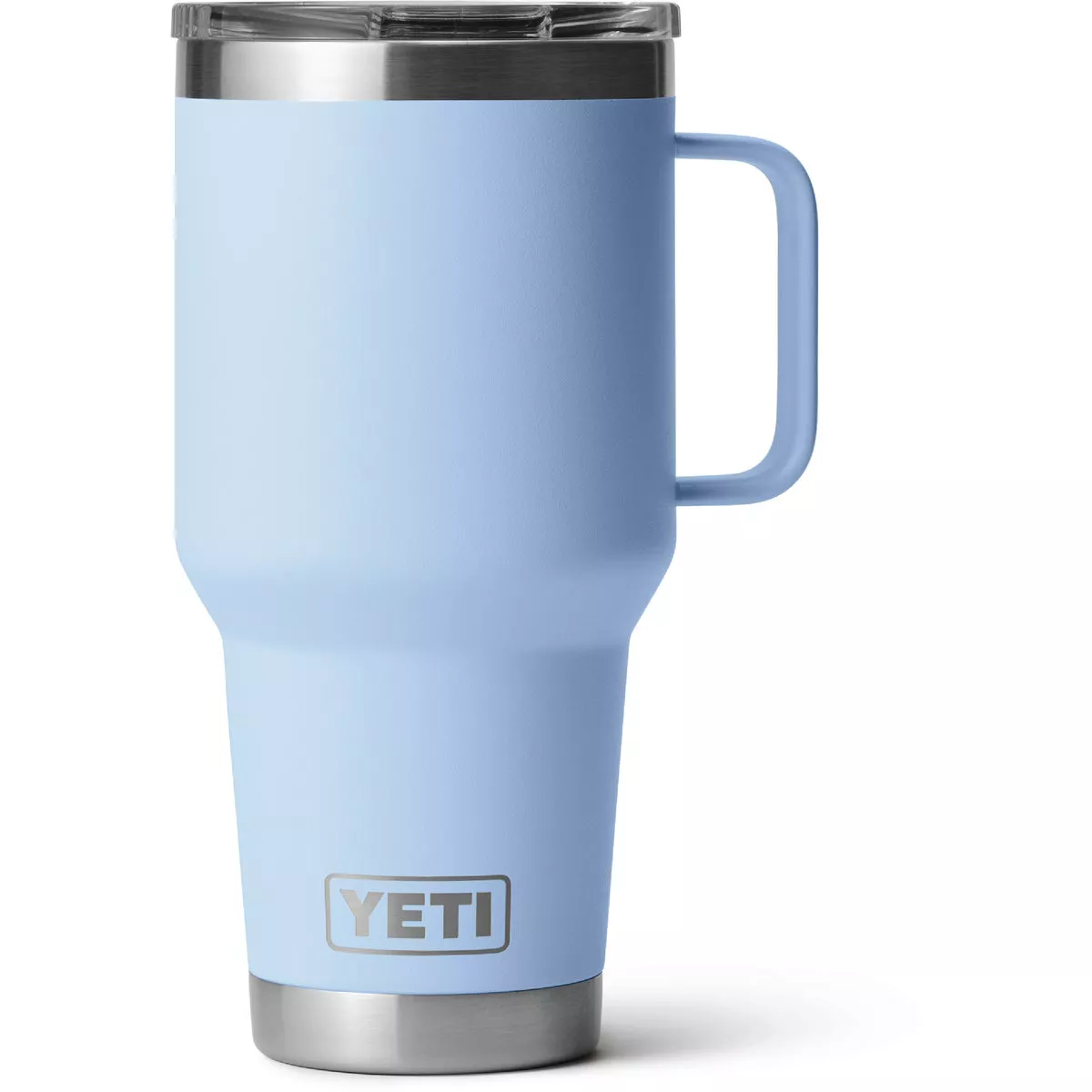 YETI Rambler 30 Oz. Travel Mug with Stronghold Lid, Big Sky Blue