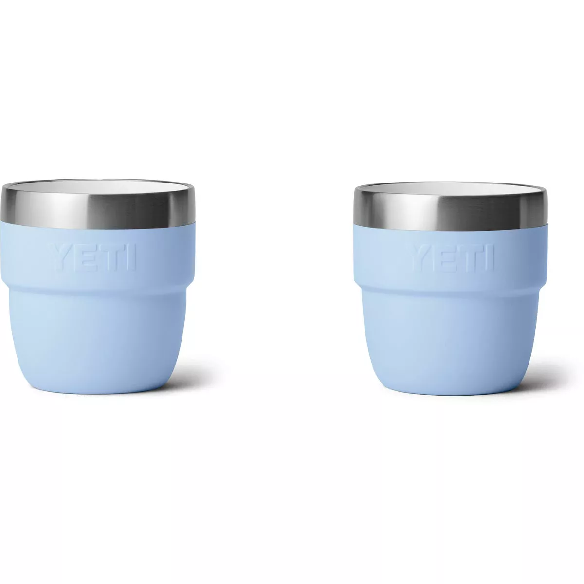 YETI Rambler 4 Oz. Stackable Cup, Big Sky Blue (2-Pack) - photo 2