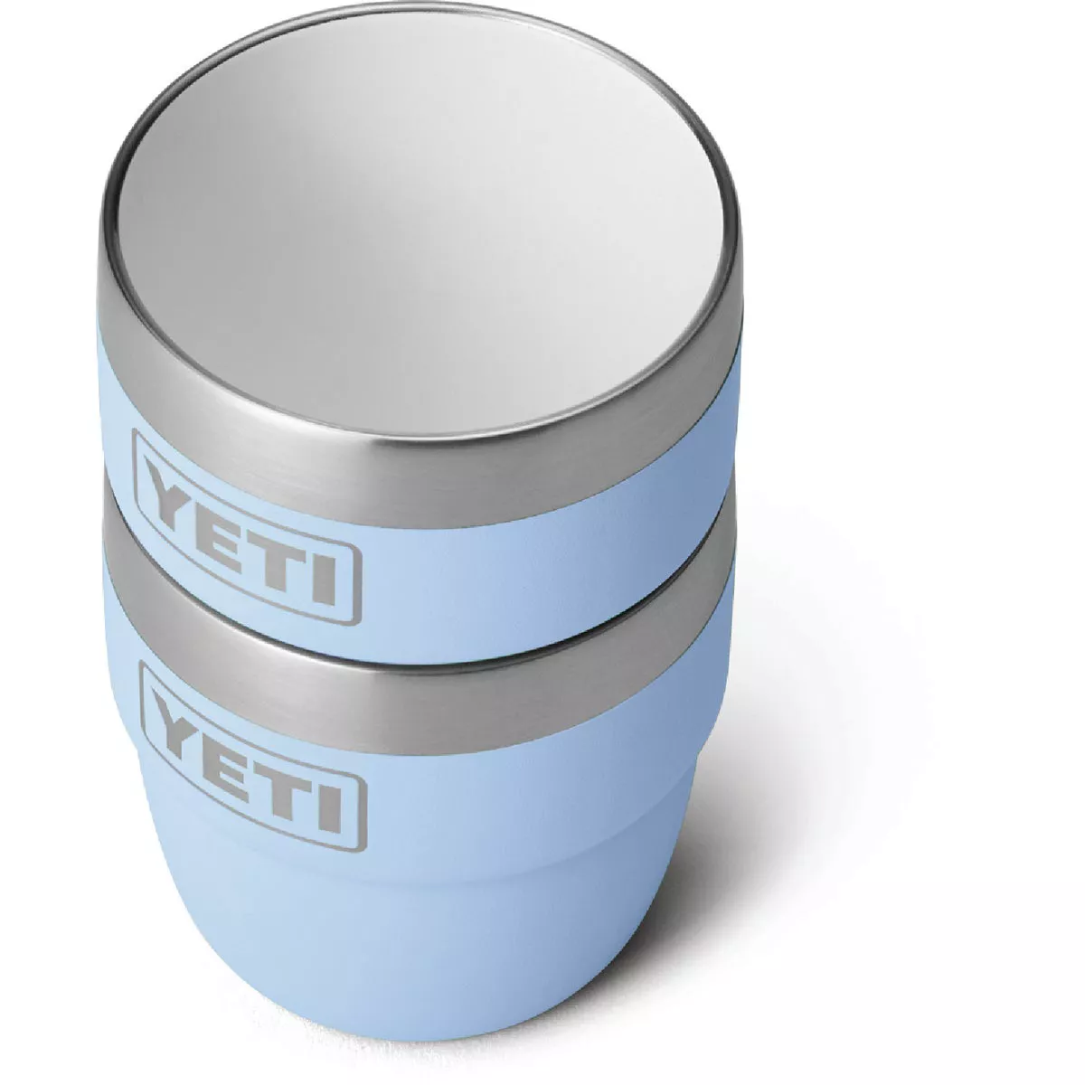 YETI Rambler 4 Oz. Stackable Cup, Big Sky Blue (2-Pack) - photo 3