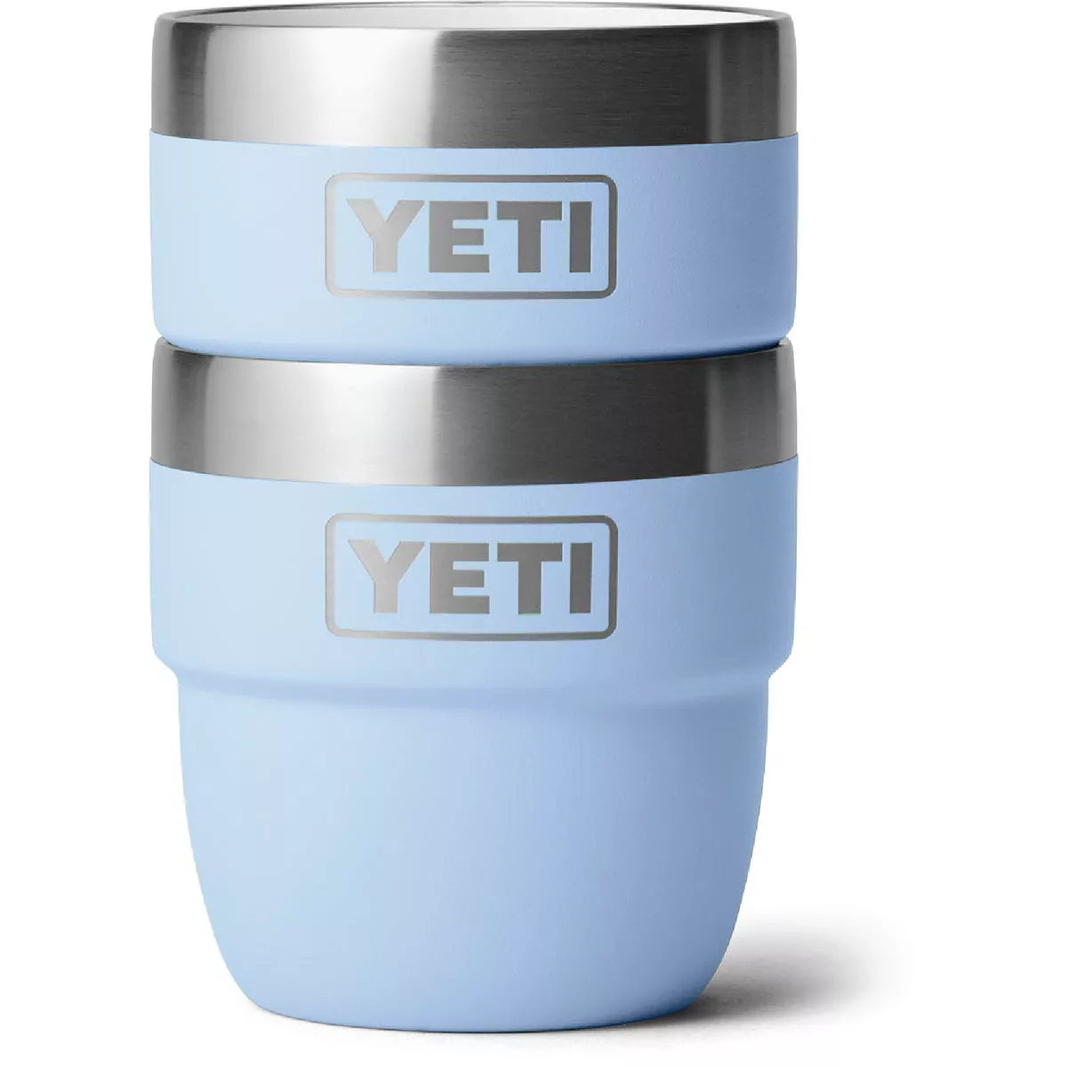 YETI Rambler 4 Oz. Stackable Cup, Big Sky Blue (2-Pack) - photo 4
