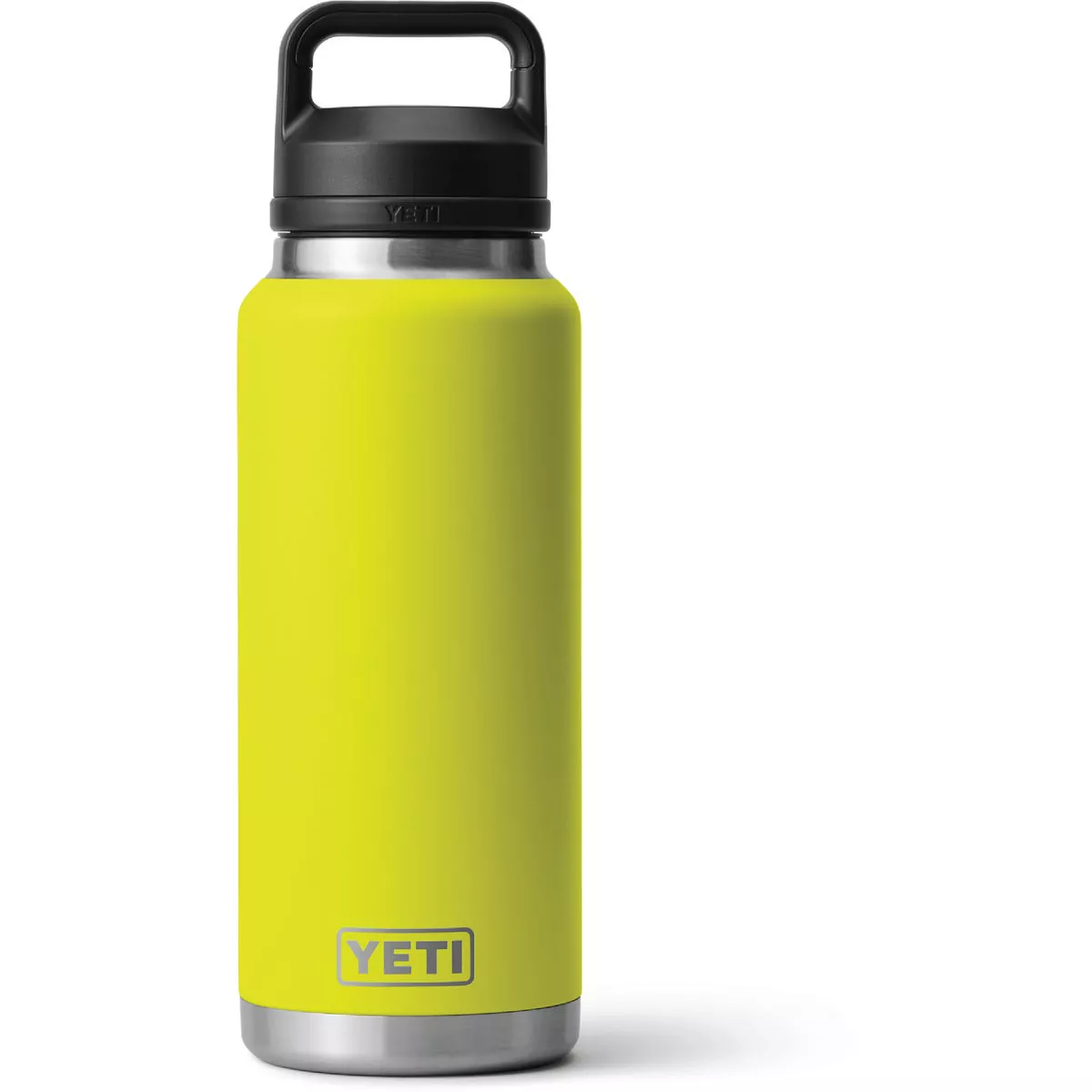 YETI Rambler 26 Oz. Water Bottle with Chug Lid, Fire Fly Yellow