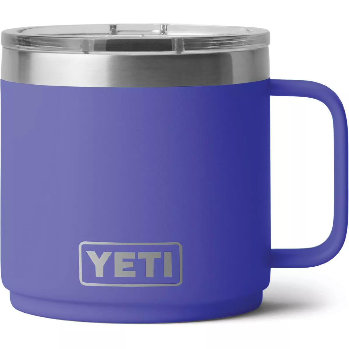 YETI Rambler 14 Oz. Stackable Mug with MagSlider Lid, Ultramarine Violet-