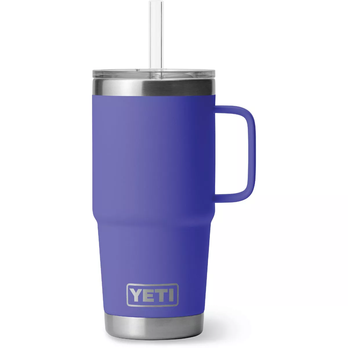 YETI Rambler 25 Oz. Mug with Straw Lid, Ultramarine Violet