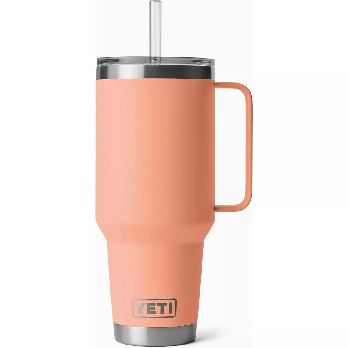 YETI Rambler 42 Oz. Mug with Straw Lid, Lowcountry Peach