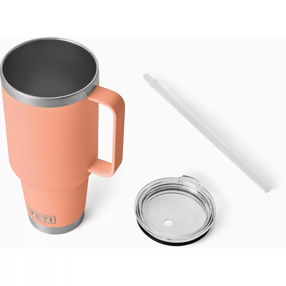 YETI Rambler 42 Oz. Mug with Straw Lid, Lowcountry Peach - photo 4