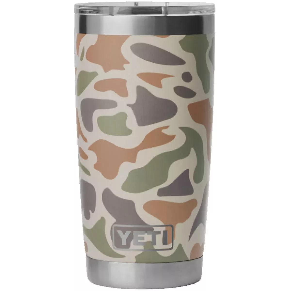 YETI Rambler 20 Oz. Tumbler with MagSlider Lid, Tan Camo
