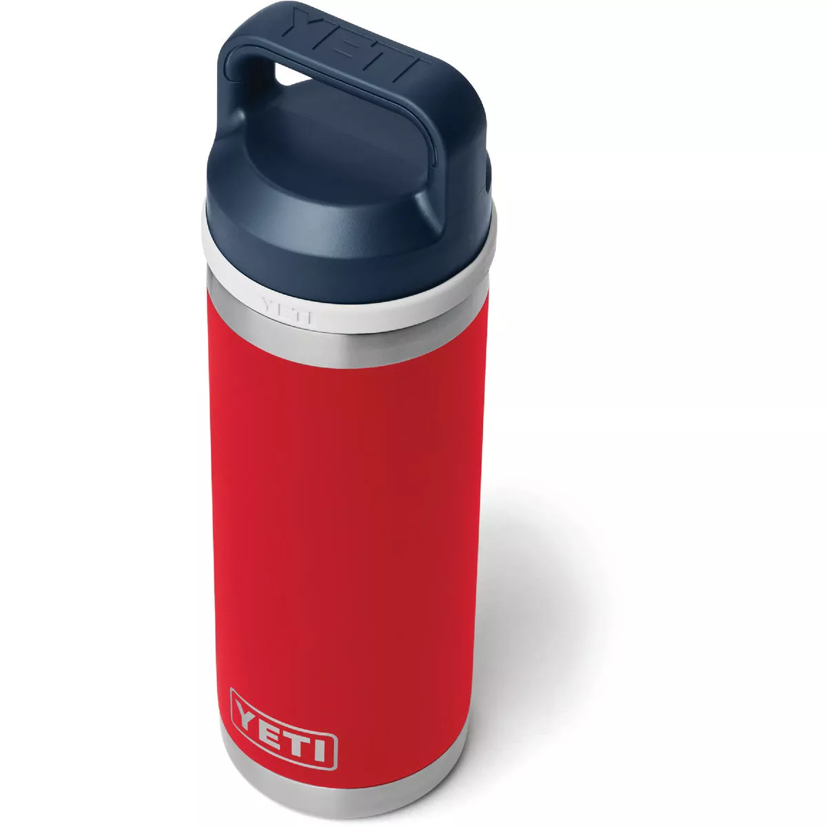 YETI Rambler 18 Oz. Tumbler with Chug Lid, Rescue Red/White/Navy - photo 2