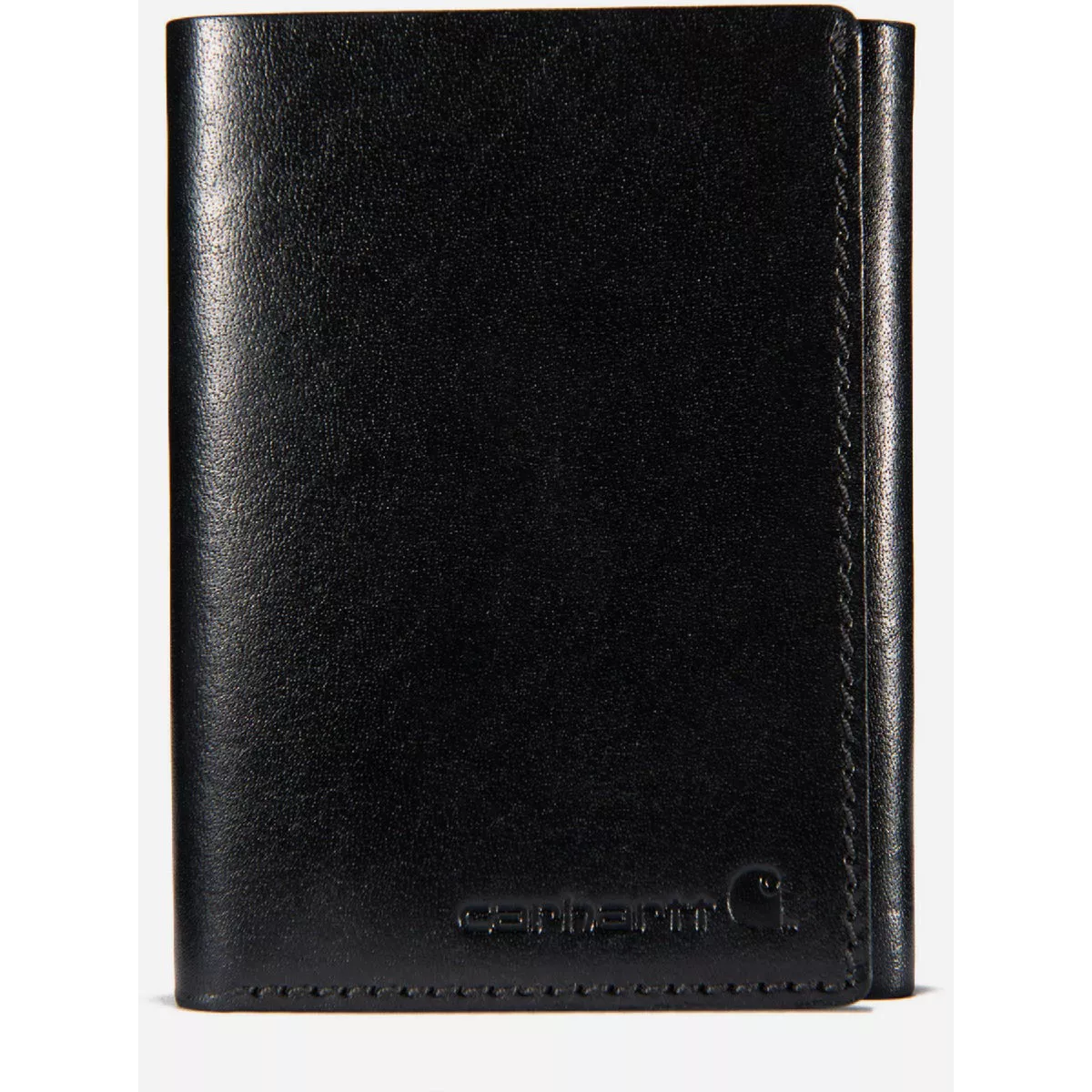 Carhartt Men's Black Rough Cut Trifold Wallet