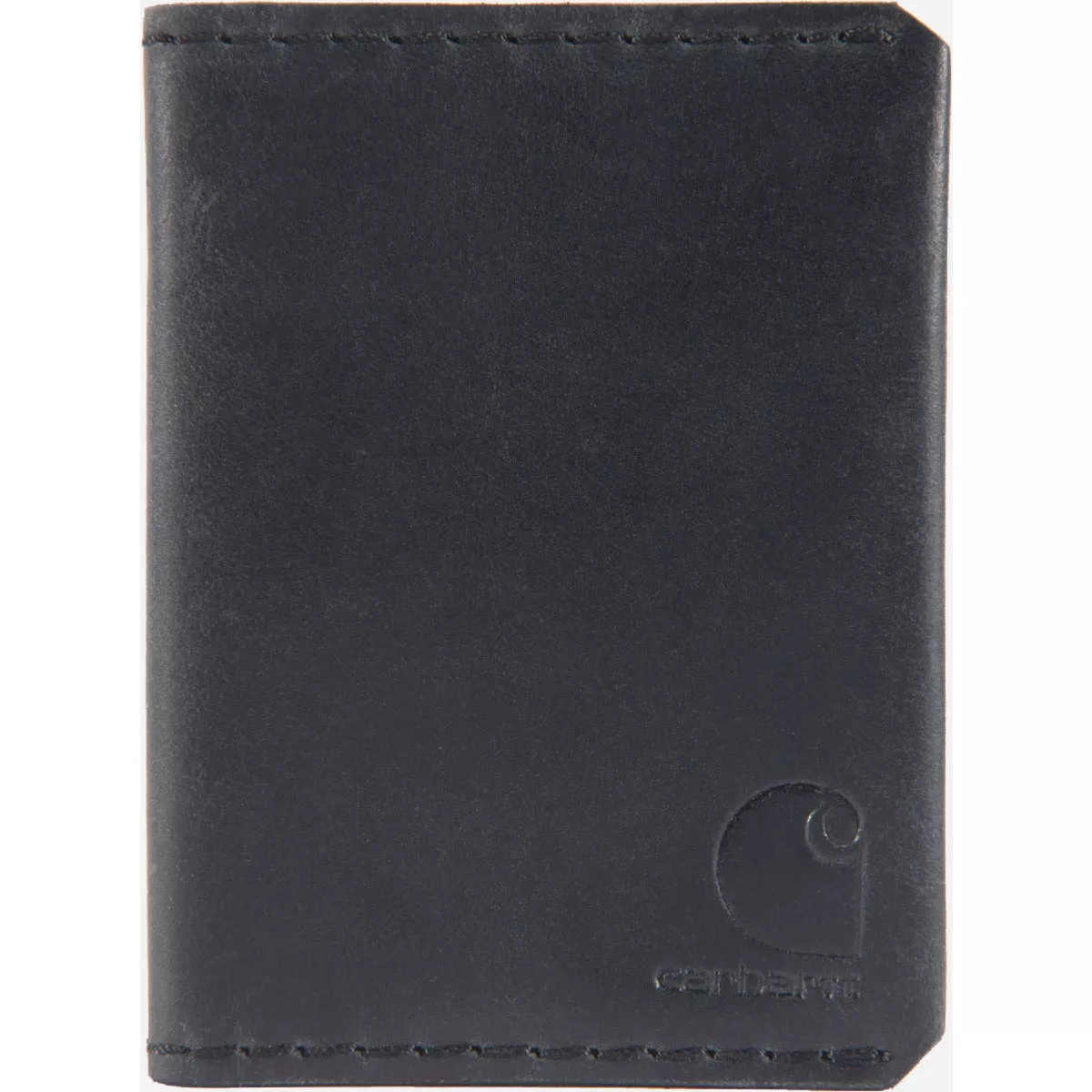 Carhartt Men's Black Craftsman Leather Bifold Wallet