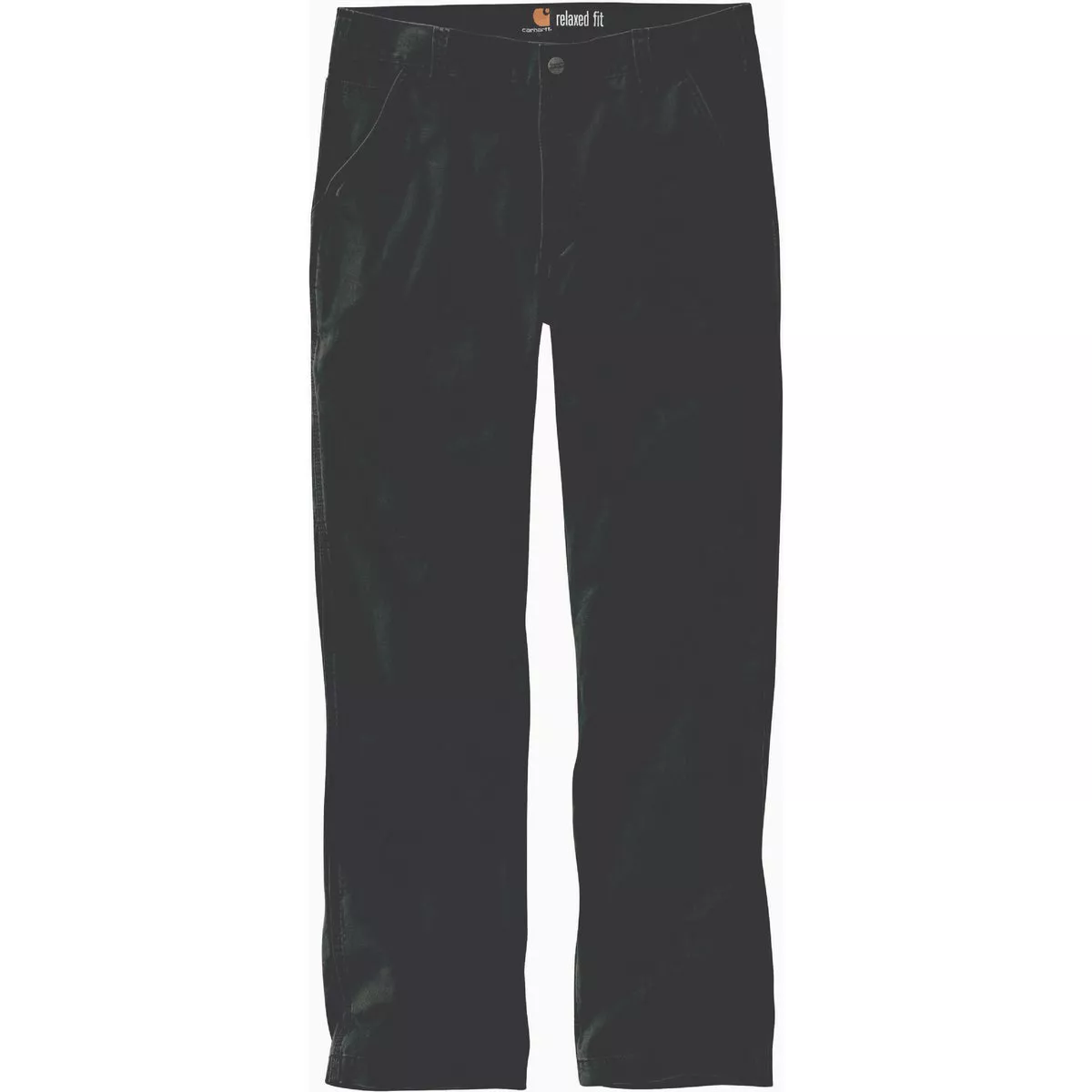Carhartt Rugged Flex Men's 44x32 Peat Canvas Work Pants, Relaxed Fit