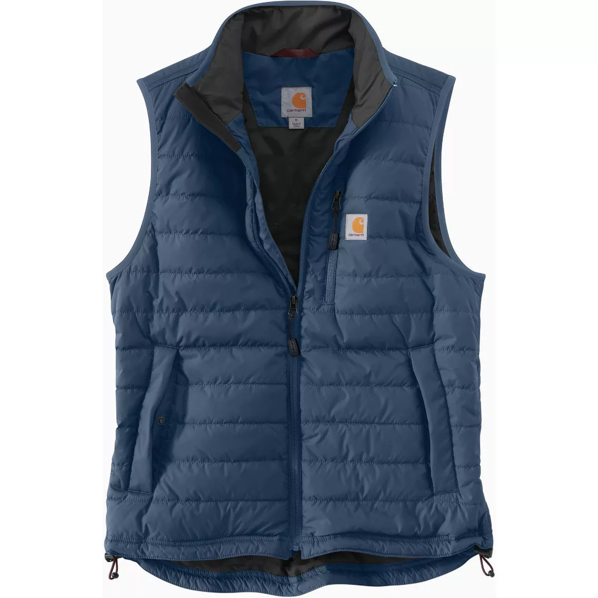 Carhartt Rain Defender Men's 2XL Regular Dark Blue Lightweight Insulated Vest, Relaxed Fit