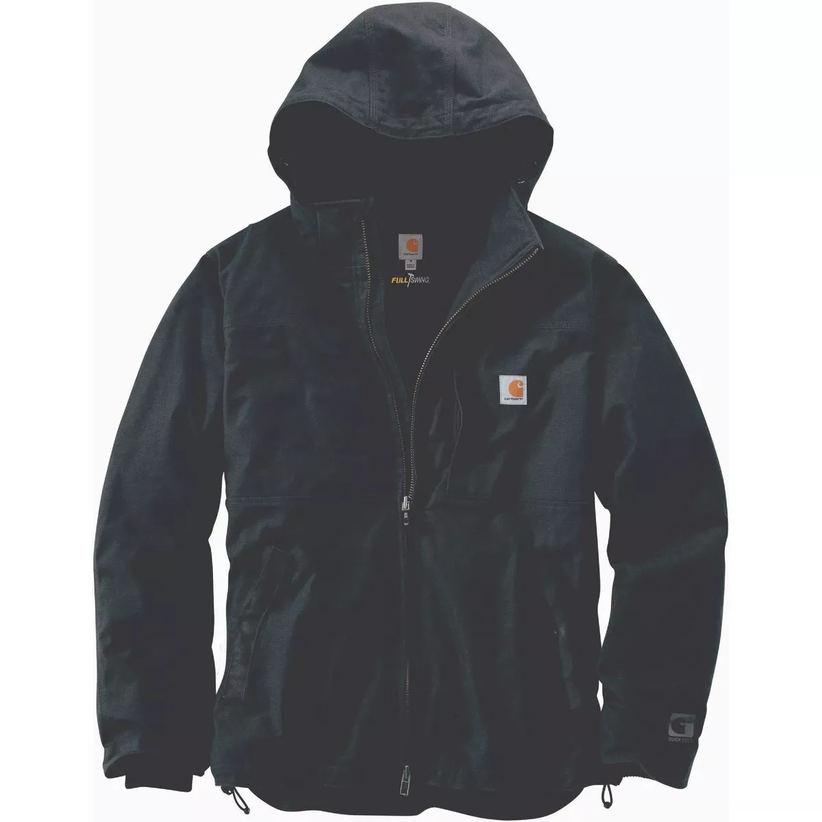 Carhartt Full Swing Men's Medium Regular Shadow Quick Duck Insulated Jacket, Loose Fit