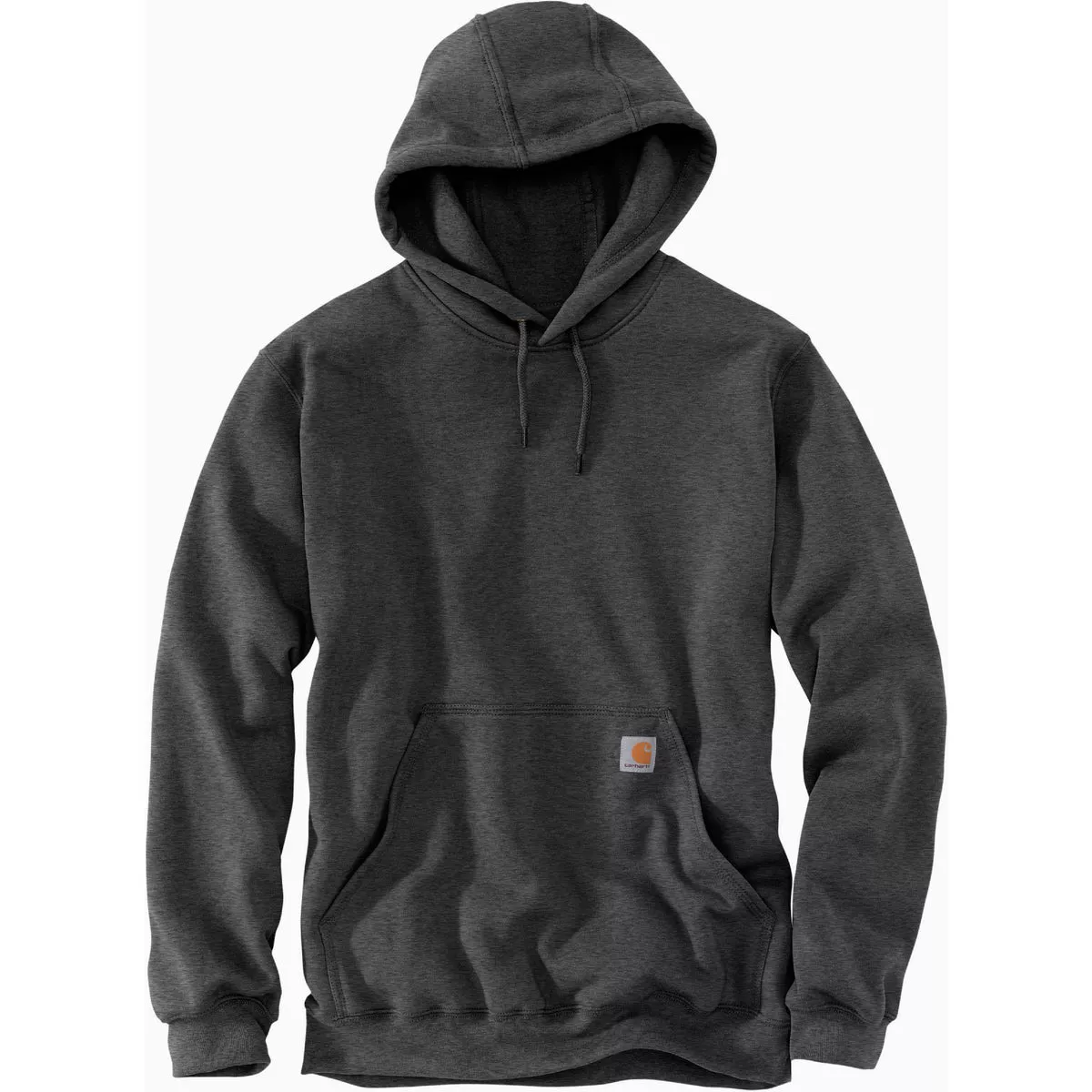 Carhartt Men's Medium Regular Carbon Heather Midweight Pullover Sweatshirt, Loose Fit