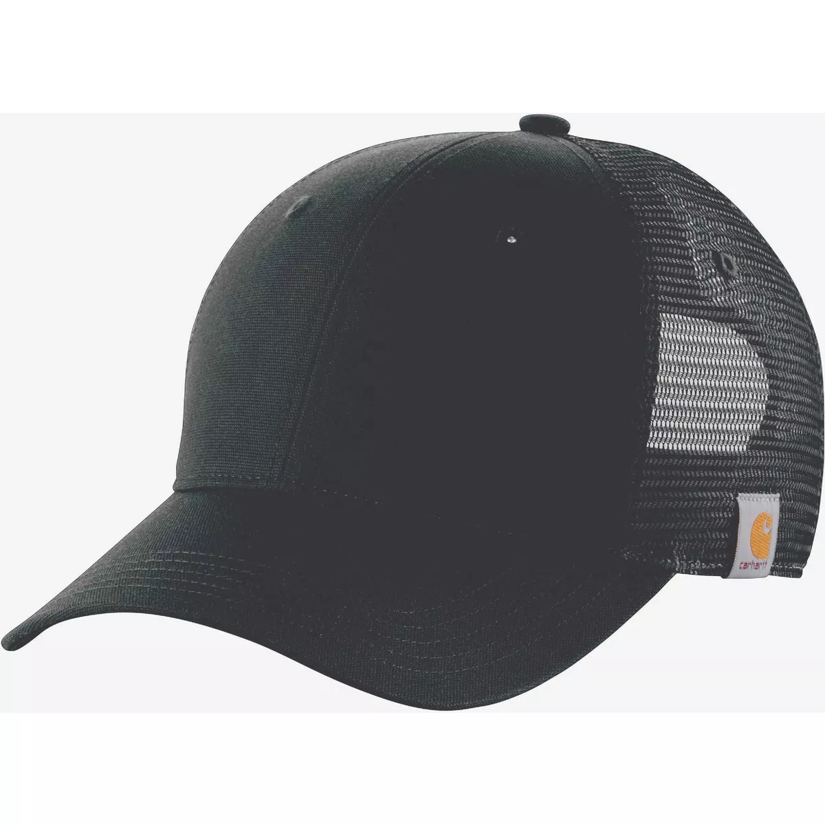 Carhartt Men's Rugged Professional Series Black Adjustable Mesh-Back ...