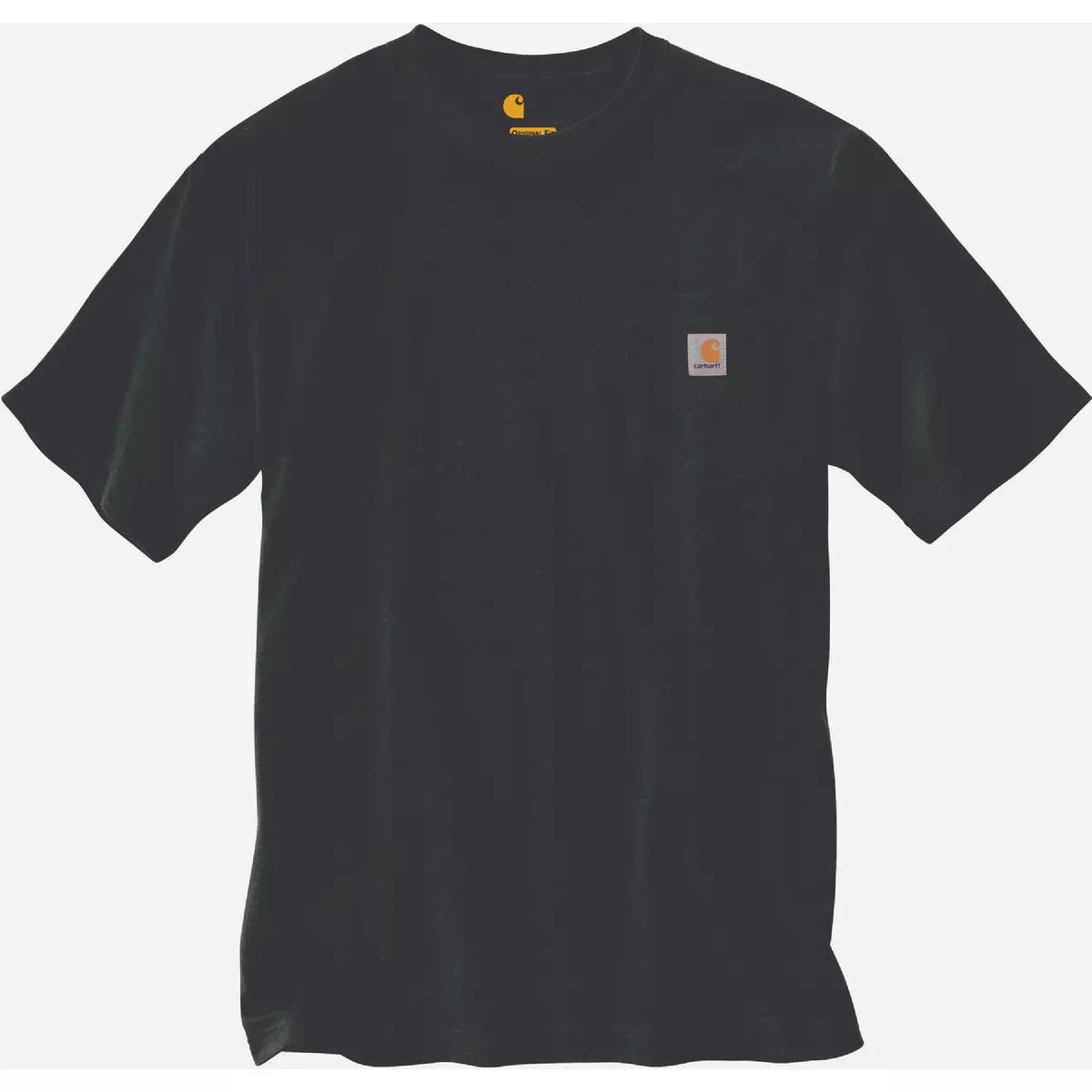 Carhartt Men's 2XL Regular Peat Heavyweight Short Sleeve Pocket T-Shirt, Loose Fit