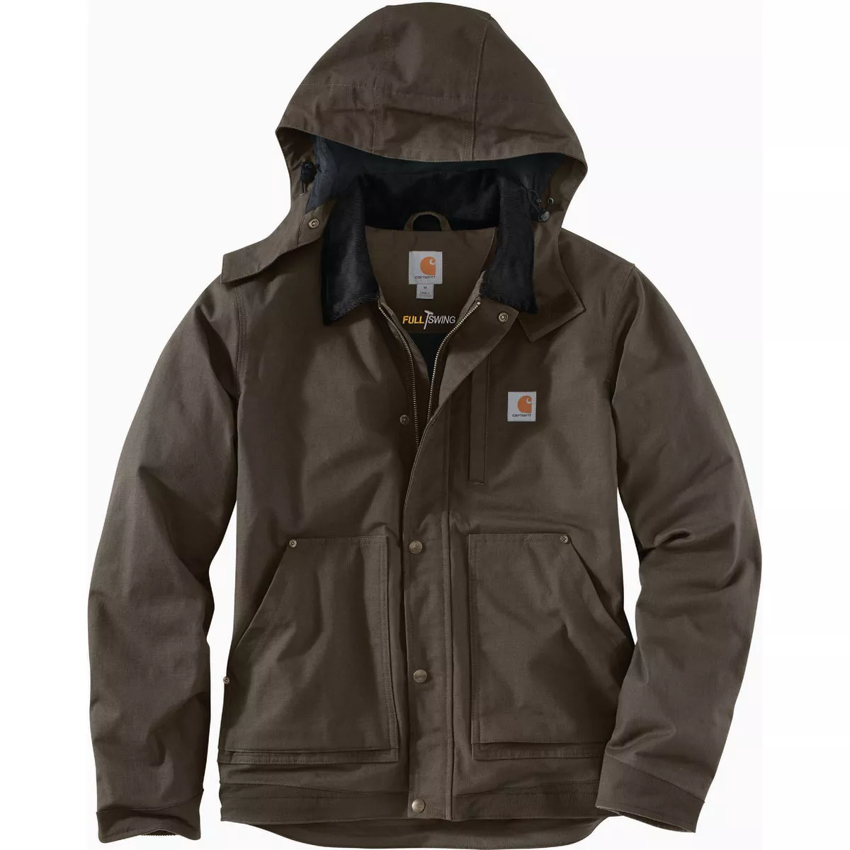 Carhartt Full Swing Men's Large Regular Tarmac Ripstop Insulated Jacket, Relaxed Fit