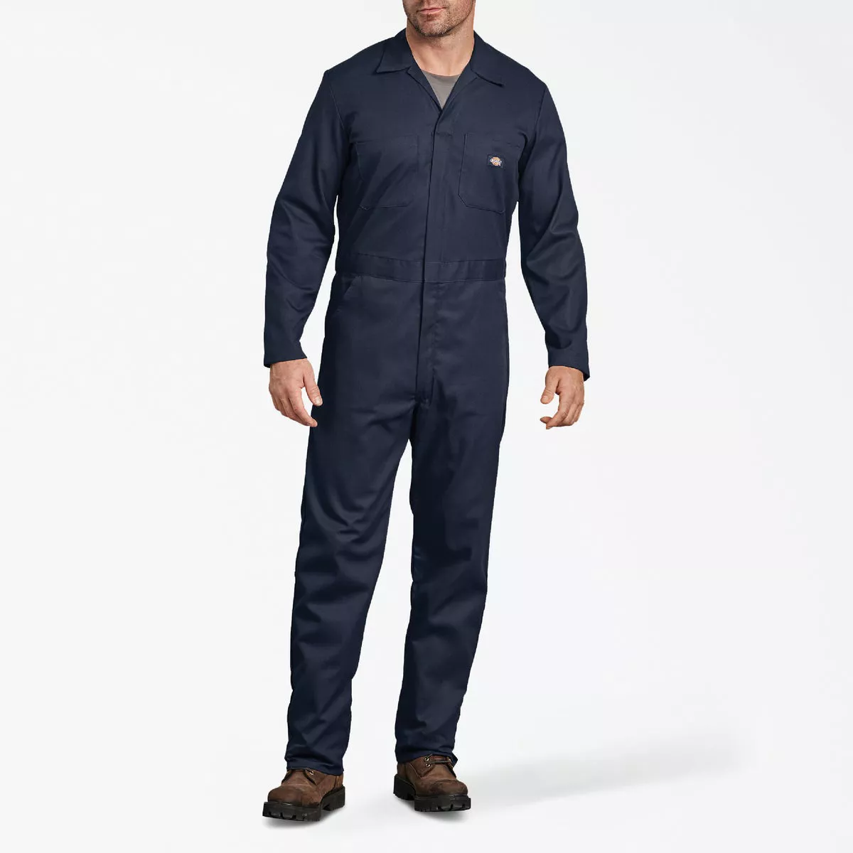 Dickies FLEX Men's Large Regular Dark Navy Long Sleeve Coveralls