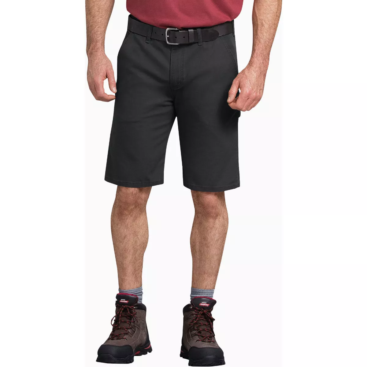 Dickies Men's 40 In. Stonewashed Black Duck Carpenter Shorts