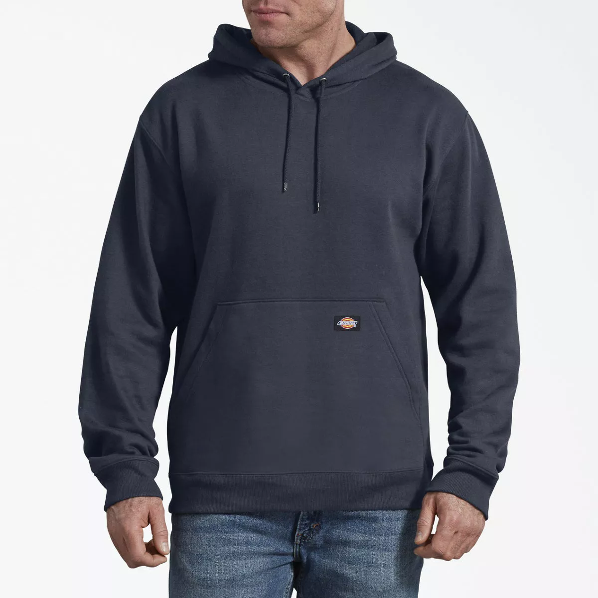 Dickies Men's S Regular Dark Navy Midweight Fleece Hoodie