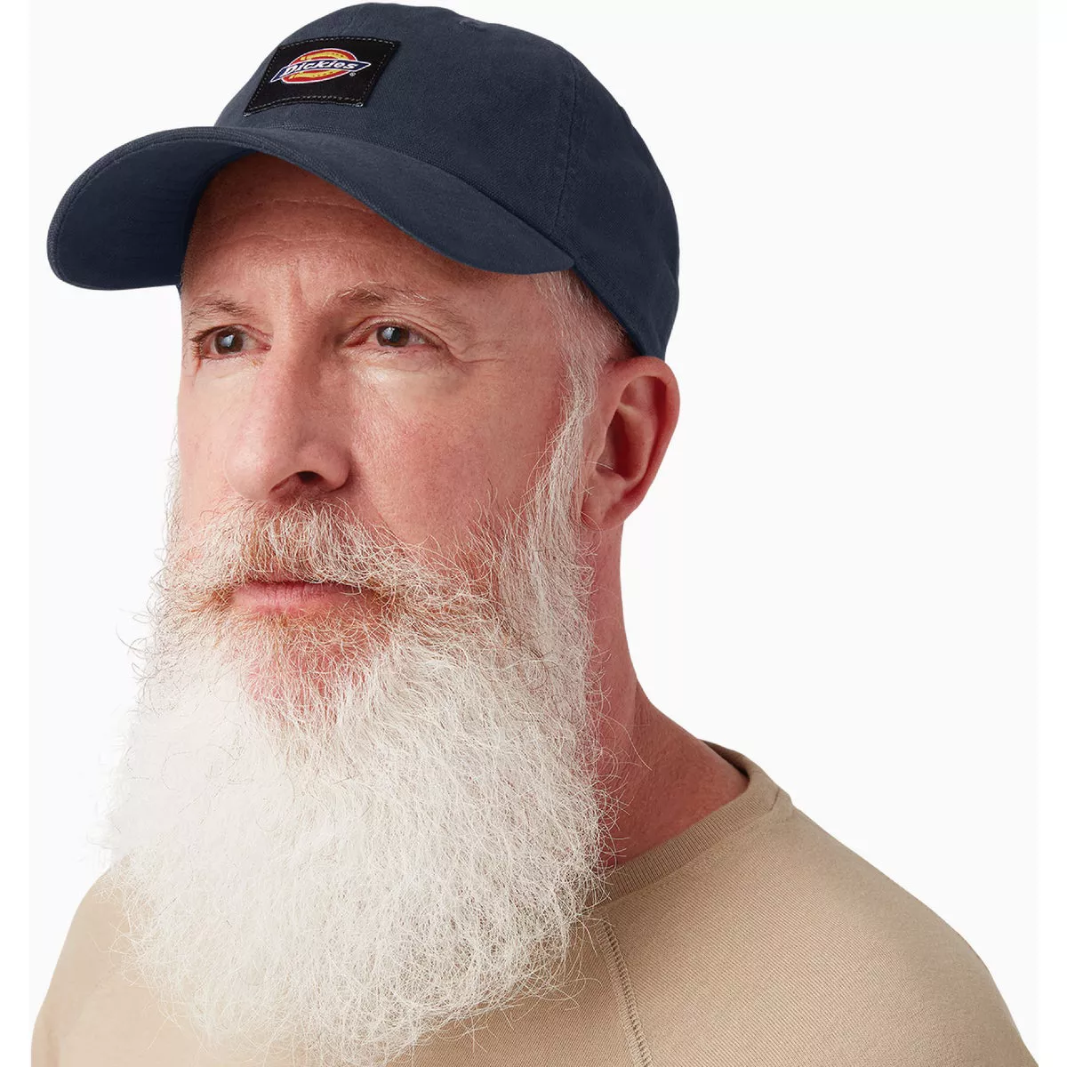 Dickies Dark Navy Washed Adjustable Snap Back Canvas Cap