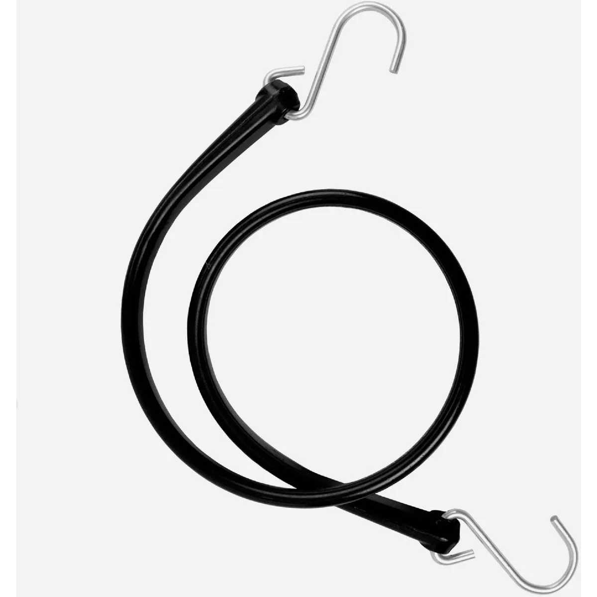 The Perfect Bungee 36 In. Premium Industrial Grade Poly Tarp Flat Bungee Strap, Black