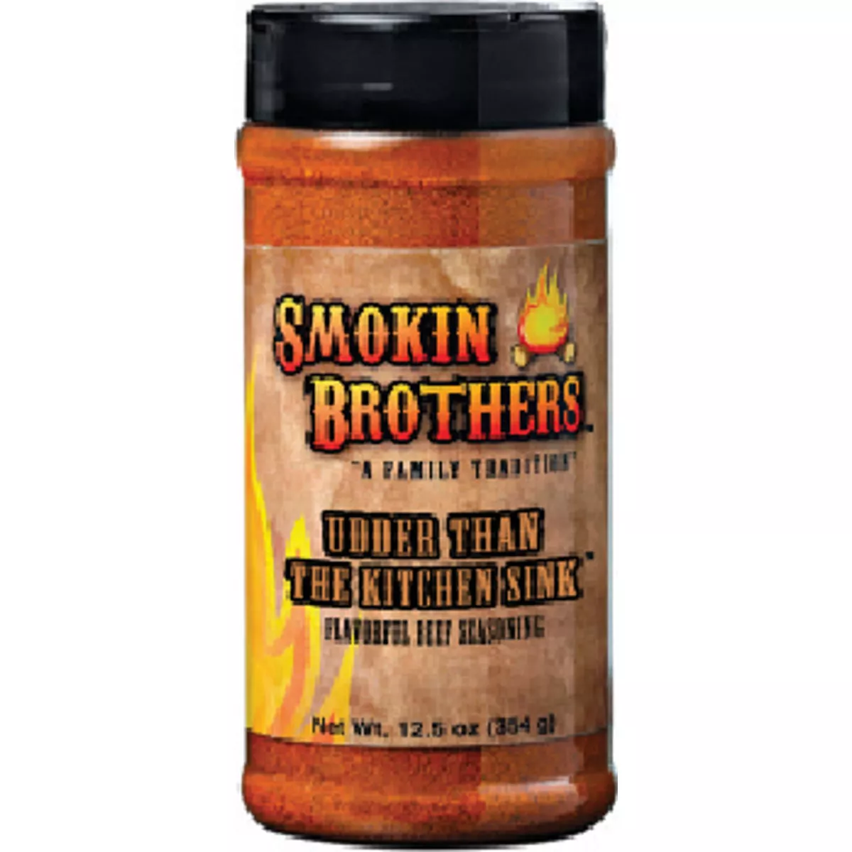 Smokin Brothers 12.5 Oz. Udder the Kitchen Sink Steak Rub