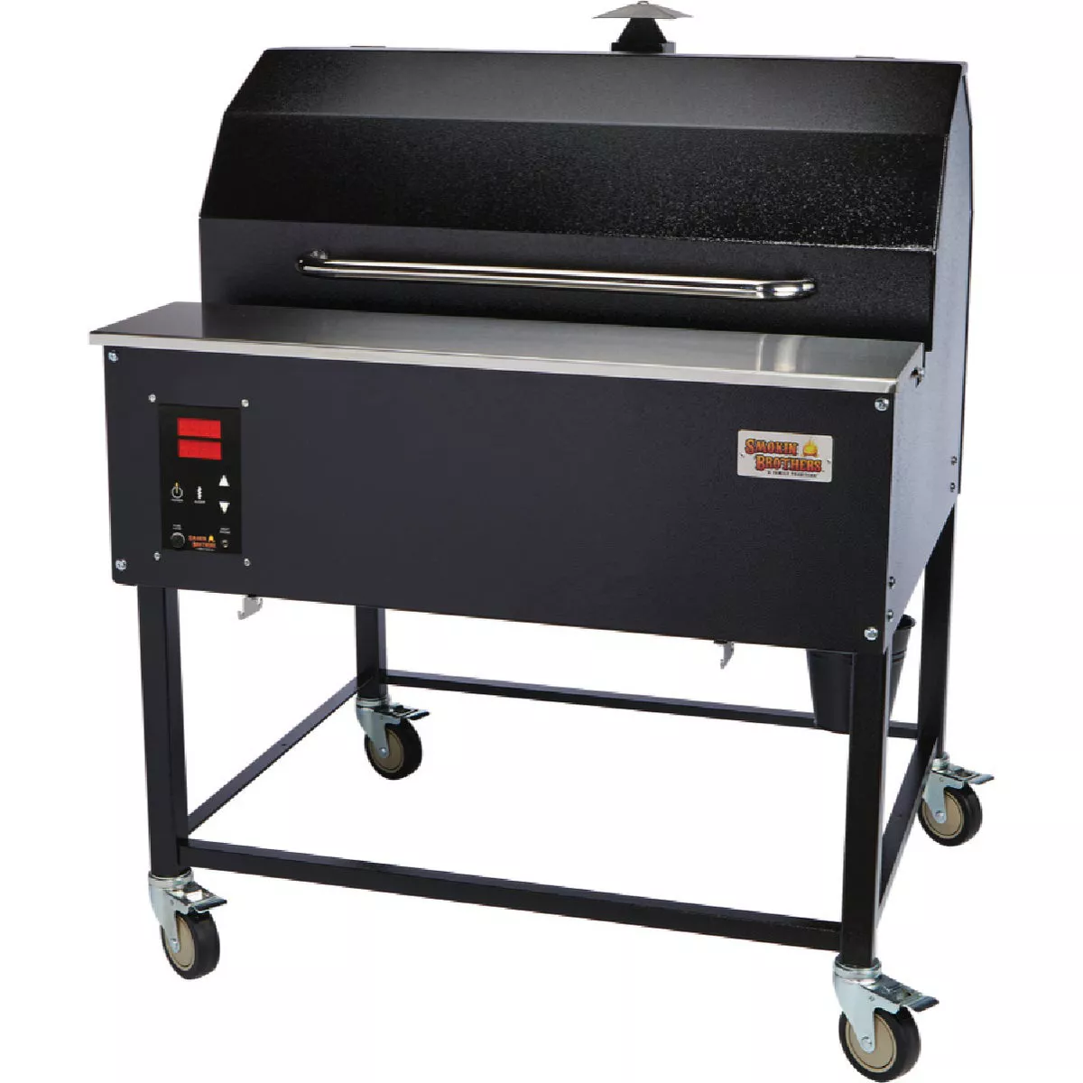 Smokin Brothers Premier Plus Black 36 In. Pellet Grill