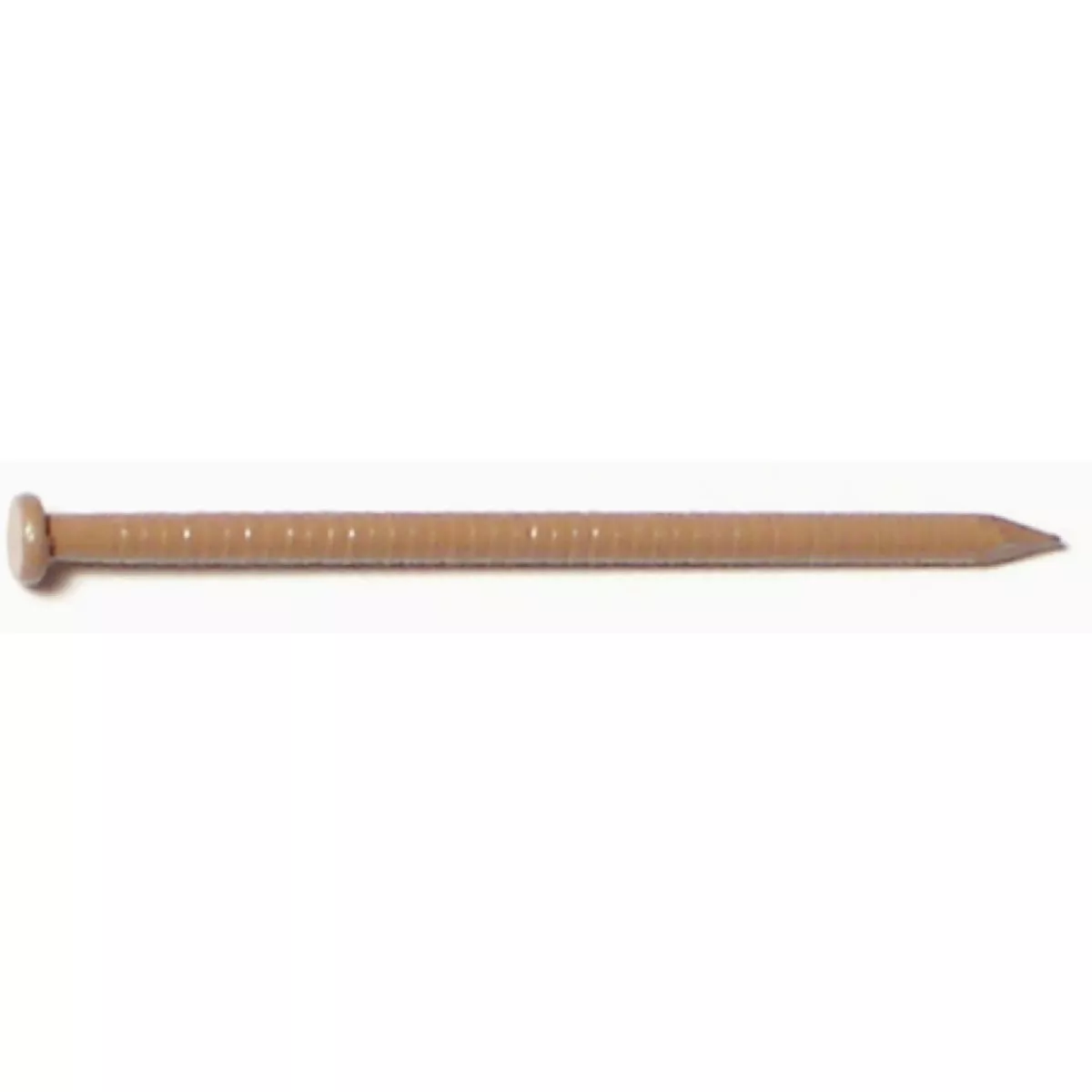 Midwest Fastener 1-5/8 In. Oak Brown Painted Steel Panel Flat Head Nails