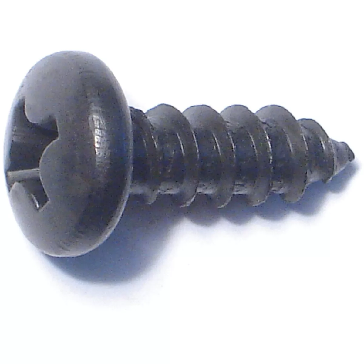 Midwest Fastener #14 x 3/4 In. Black Steel Phillips Pan Head Sheet Metal Screws