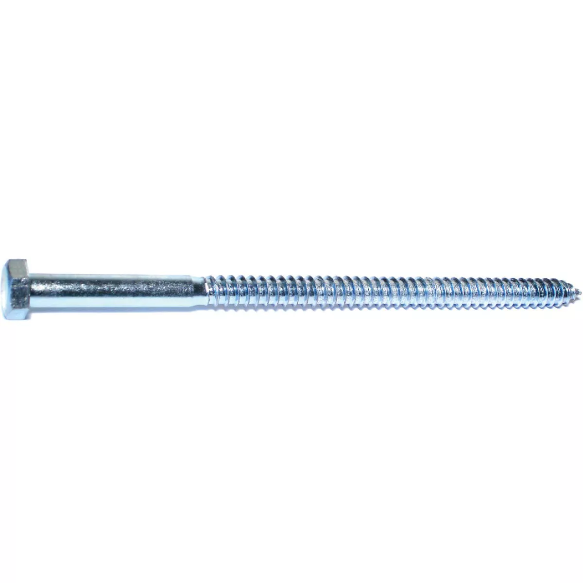 Midwest Fastener 5/8 In. x 12 In. Zinc Plated Grade 2 / A307 Steel Hex Head Lag Screws (20 Ct.)-
