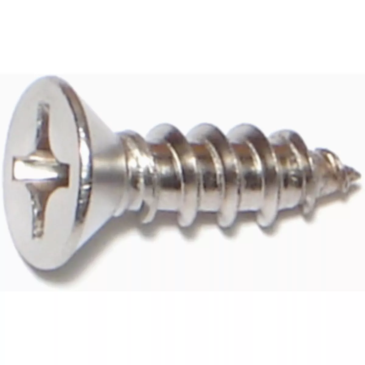 Midwest Fastener #12 x 3/4 In. 18-8 Stainless Steel Phillips Flat Head Sheet Metal Screws