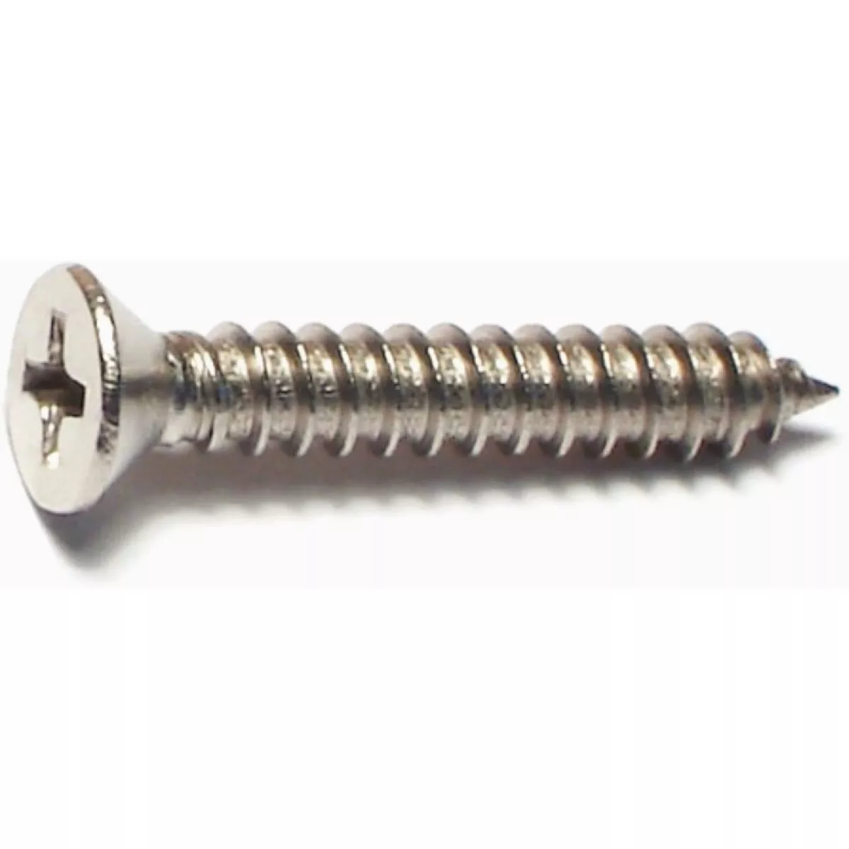 Midwest Fastener #8 x 1 In. 18-8 Stainless Steel Phillips Flat Head Sheet Metal Screws (5 Ct.)
