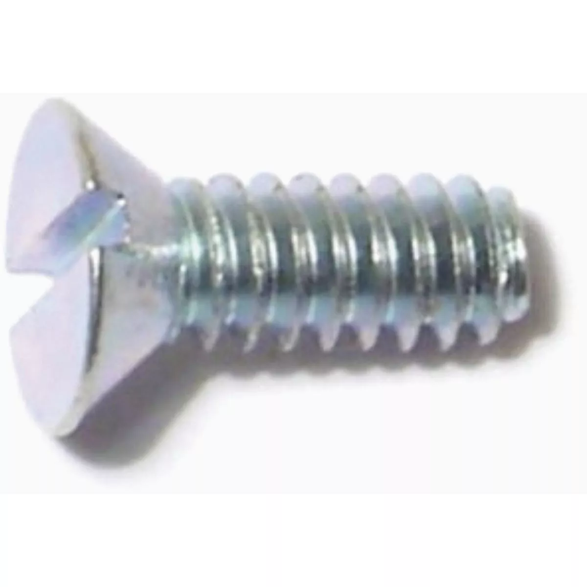 Midwest Fastener #6-32 x 3/8 In. Zinc Plated Steel Coarse Thread Slotted Flat Head Machine Screws (60 Ct.)-