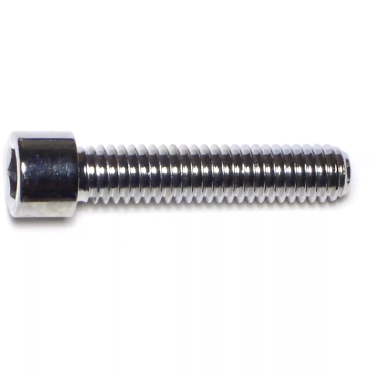 Midwest Fastener 5/16 In.-18 x 1-1/2 In. Chrome Plated Grade 8 Steel Coarse Thread Smooth Head Socket Cap Screws (10 Ct.)