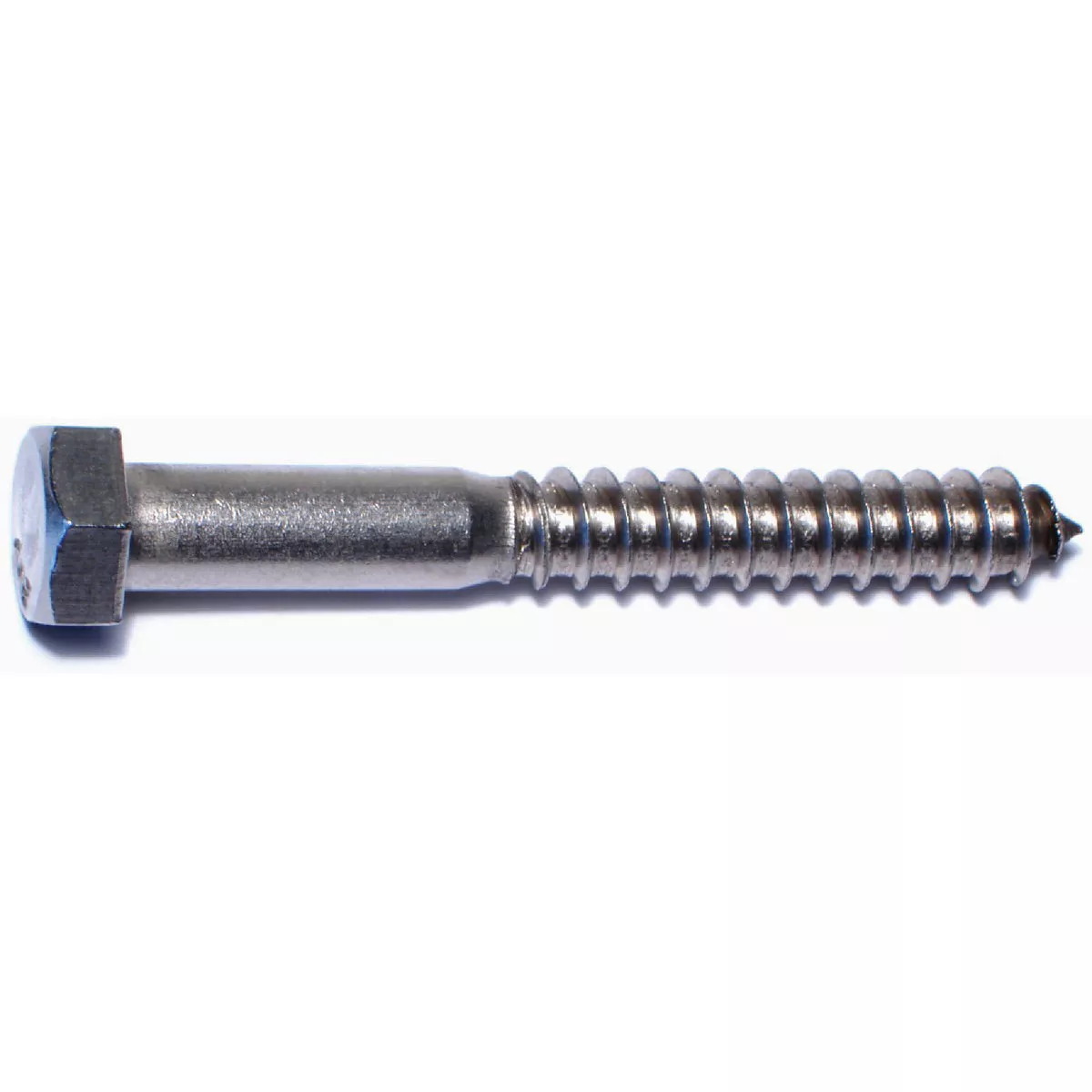 Midwest Fastener 1/2 In. x 4 In. 18-8 Stainless Steel Hex Head Lag Screws (10 Ct.)