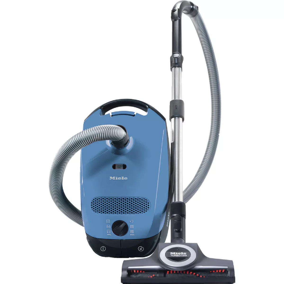 Miele Classic C1 Turbo Team PowerLine Canister Vacuum Cleaner, Tech Blue-