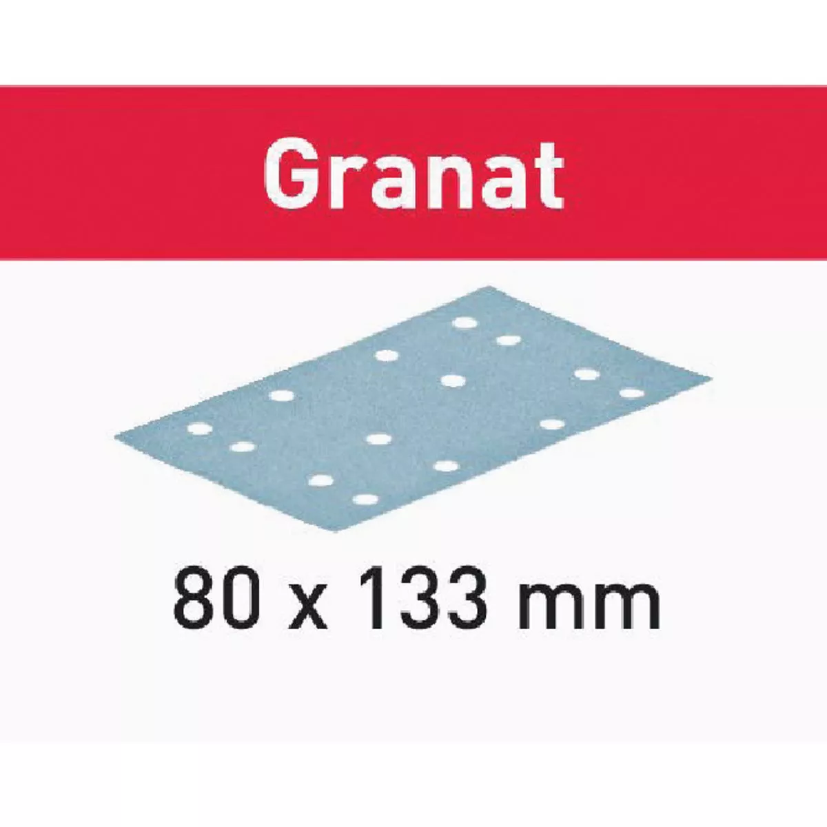 Festool STF 80x133 P150 GR Granat Power Sanding Sheet (100-Pack)