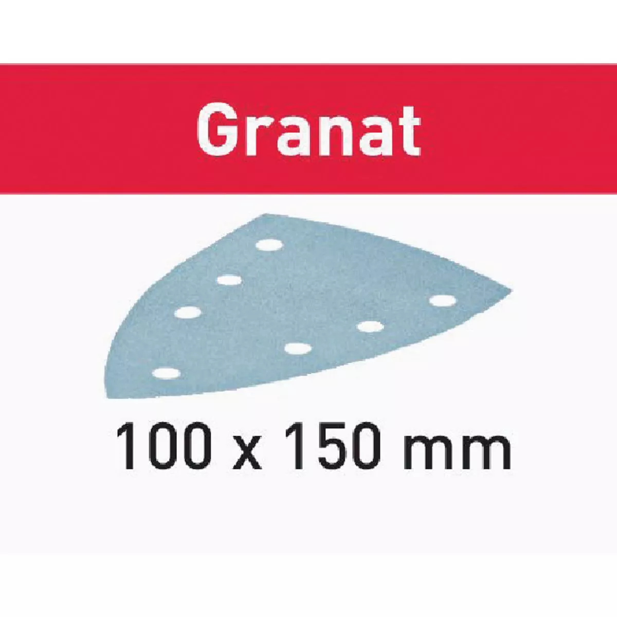 Festool STF Delta/7 P320 GR/100 Granat Mouse Sandpaper (100-Pack) - photo 2